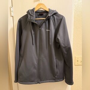 Baleaf Dark Gray Lined Performance Jacket Hoodie